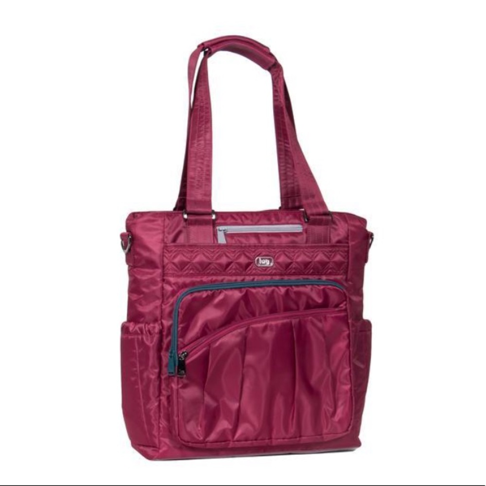 Maroon Lug tote *new*